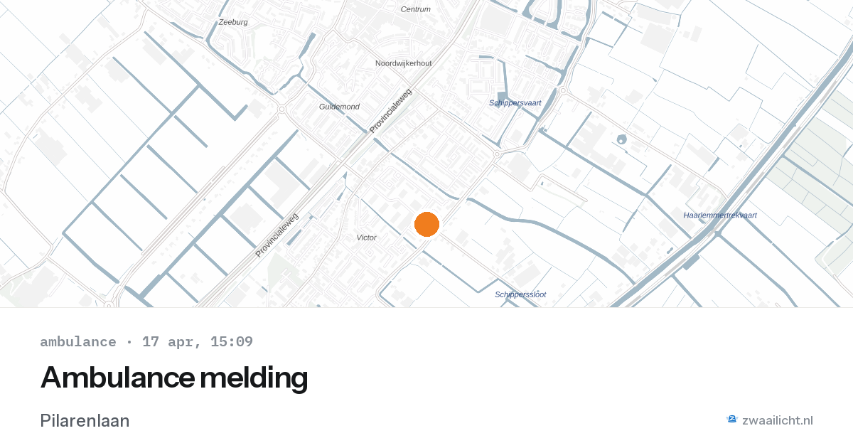 Ambulance melding — 17 apr 2026