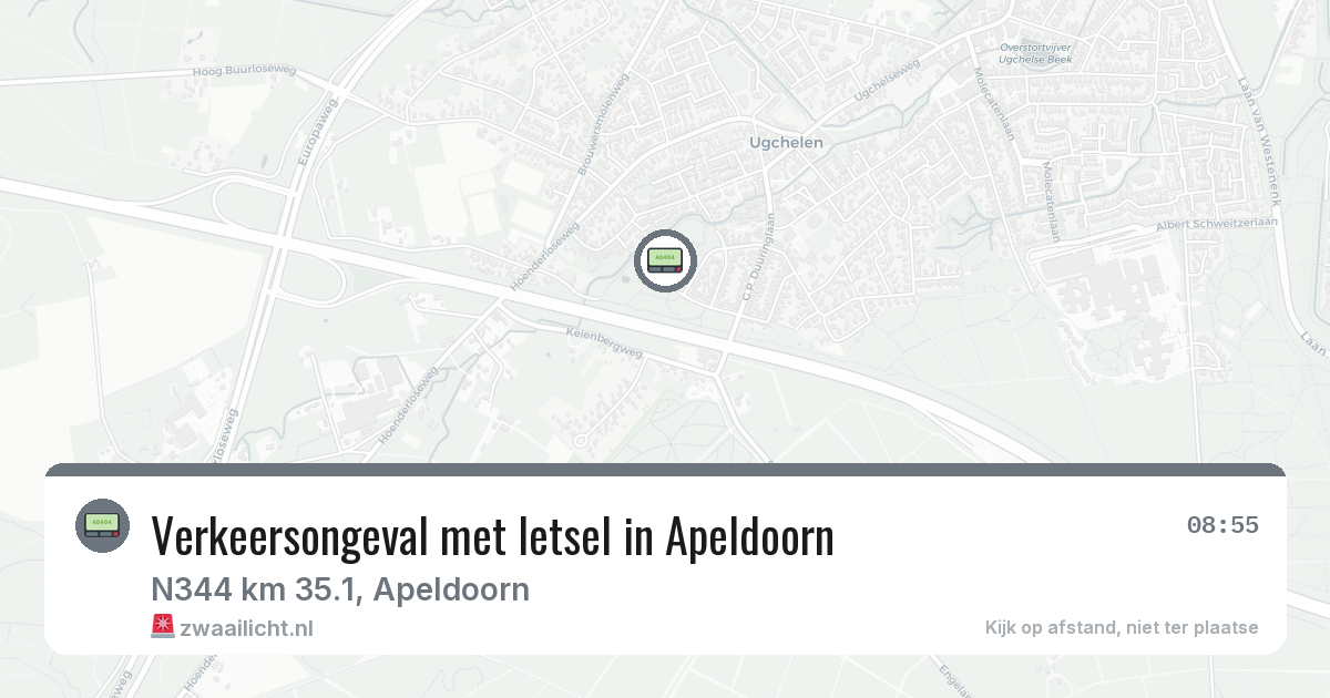 Verkeersongeval met letsel in Apeldoorn — 22 mrt 2026
