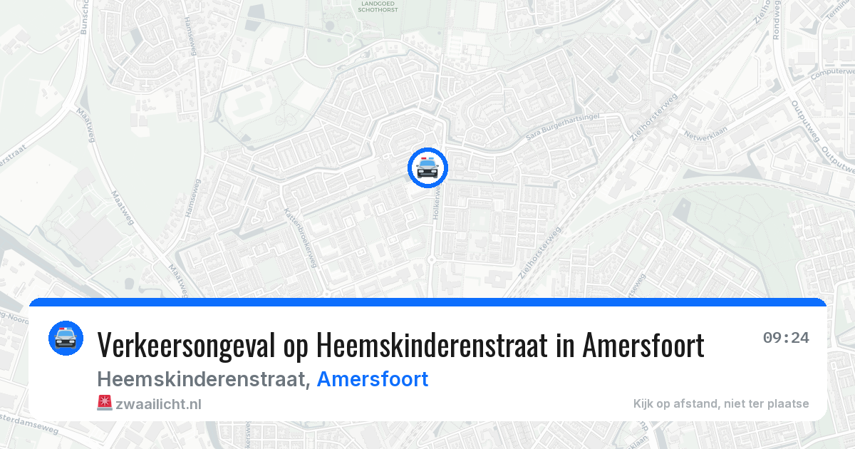 Verkeersongeval op Heemskinderenstraat in Amersfoort — 29 mei 2026