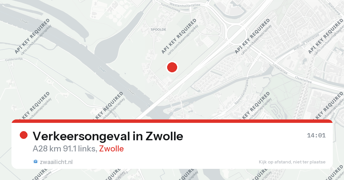 Verkeersongeval in Zwolle — 25 aug 2026
