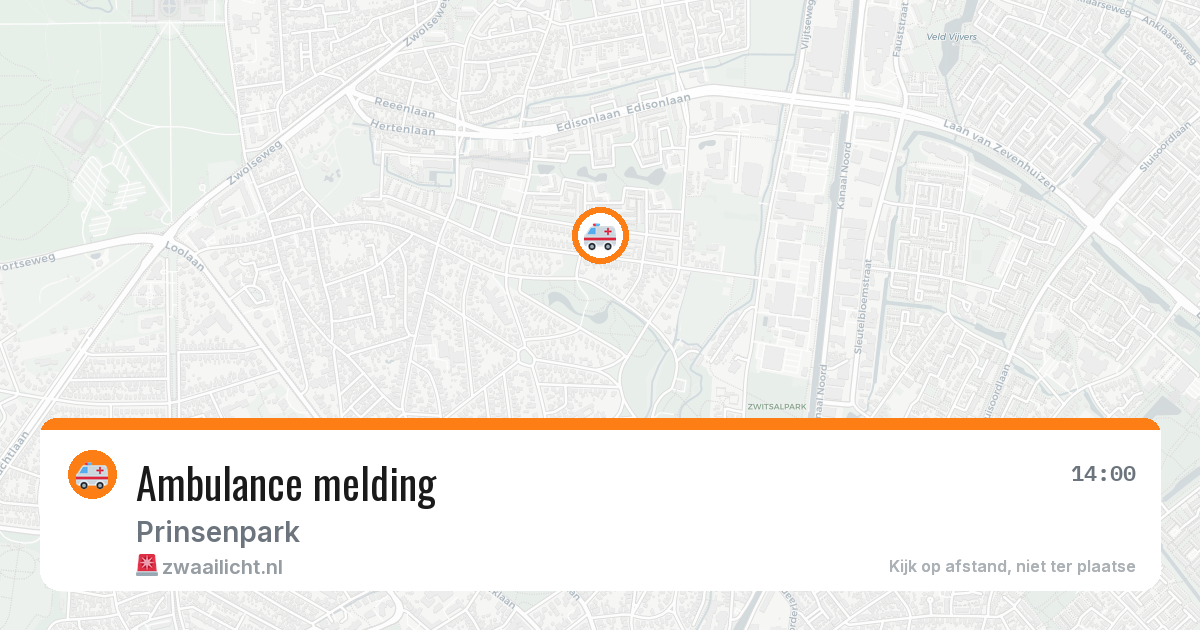 Ambulance melding — 8 feb 2026