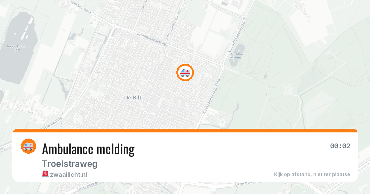 Ambulance melding — 10 feb 2026