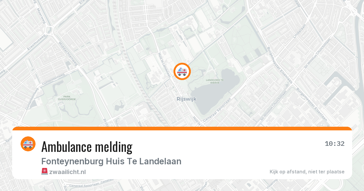 Ambulance melding — 30 jan 2026