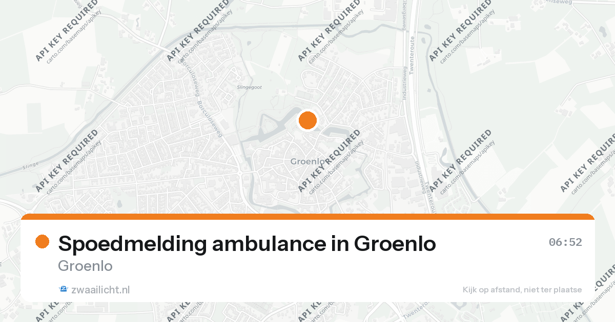 Spoedmelding ambulance in Groenlo — 7 feb 2026