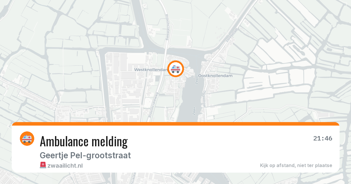 Ambulance melding — 3 jul 2026