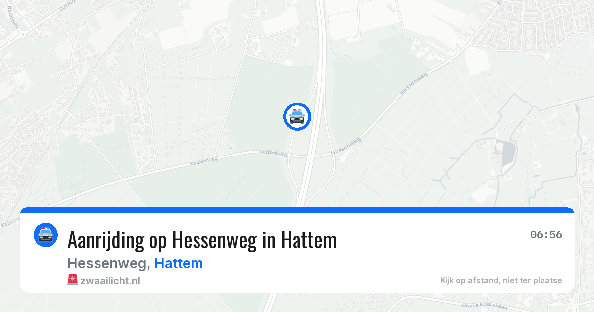 Aanrijding op Hessenweg in Hattem — 15 jul 2026