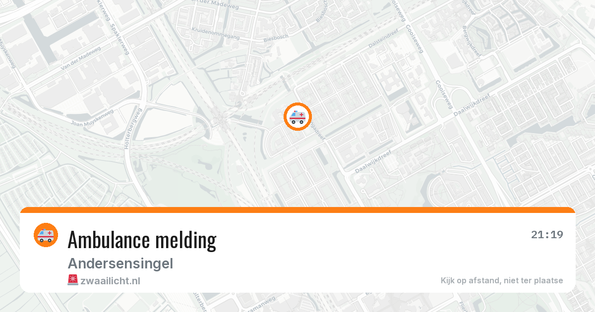 Ambulance melding — 14 apr 2026