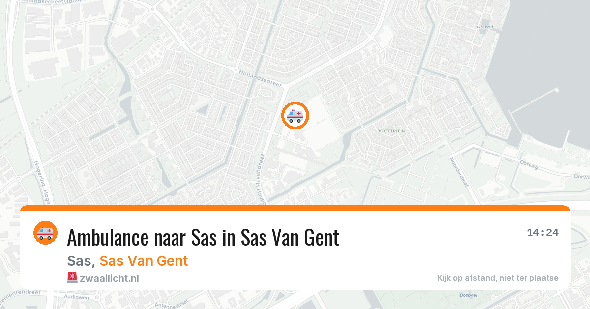Ambulance naar Sas in Sas Van Gent — 8 feb 2026