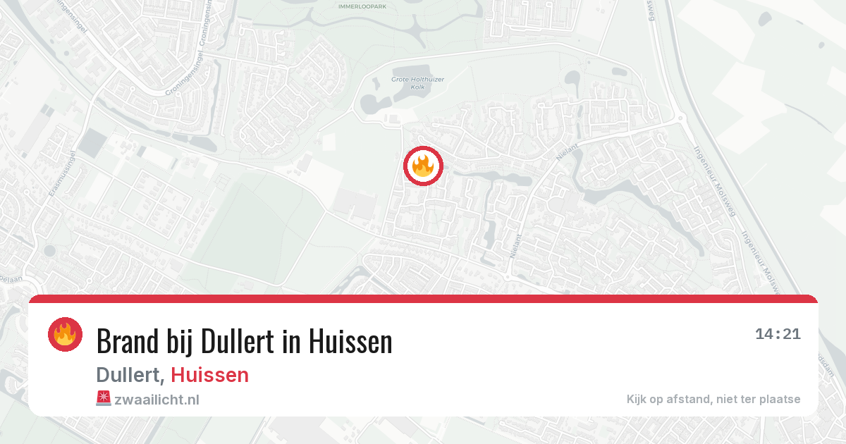 Brand bij Dullert in Huissen — 26 jun 2026