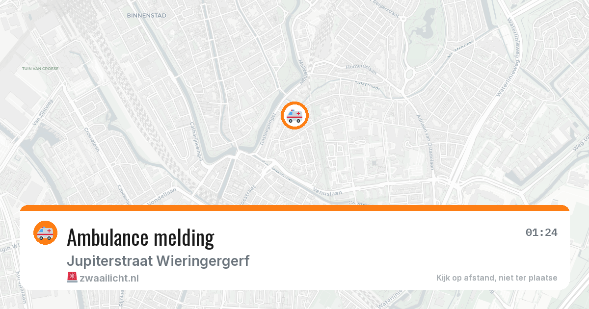 Ambulance melding — 21 jun 2026