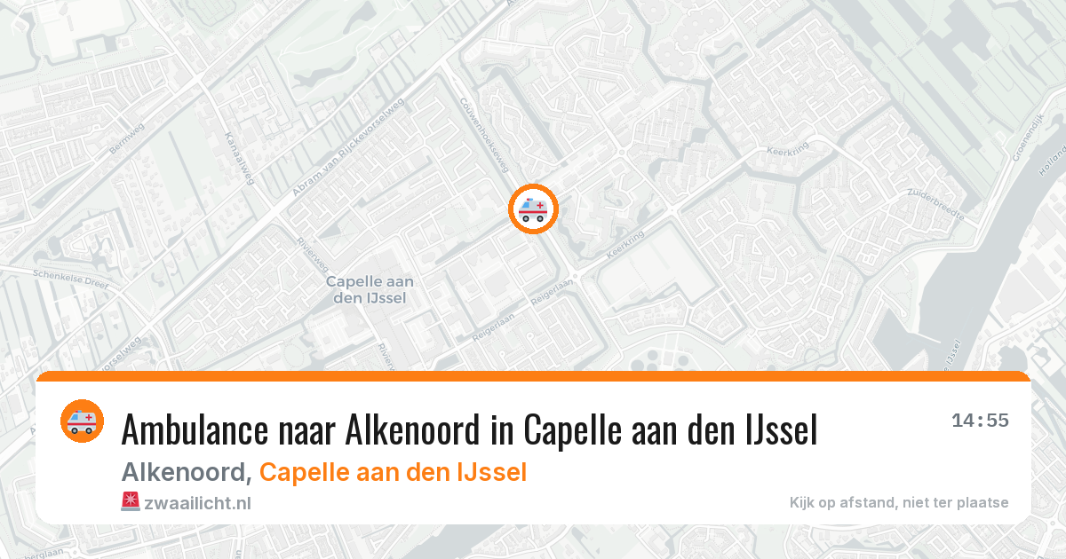 Ambulance naar Alkenoord in Capelle aan den IJssel — 2 jun 2026