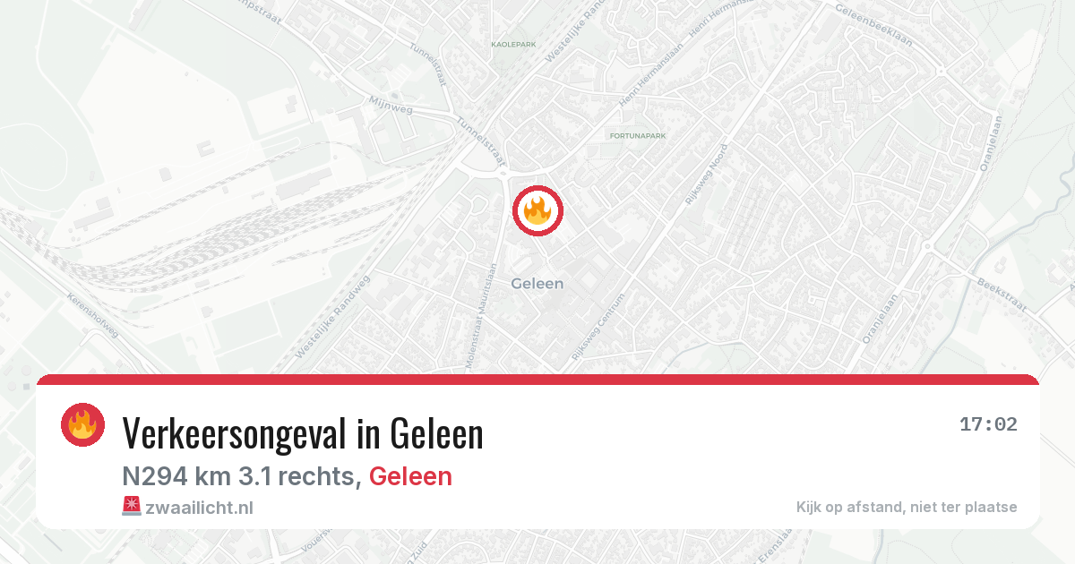 Verkeersongeval in Geleen — 21 jul 2026