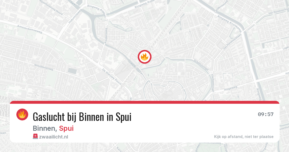 Gaslucht bij Binnen in Spui — 7 jul 2026