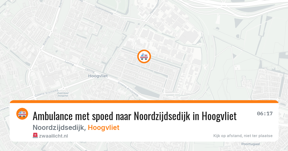 Ambulance met spoed naar Noordzijdsedijk in Hoogvliet — 30 jan 2026