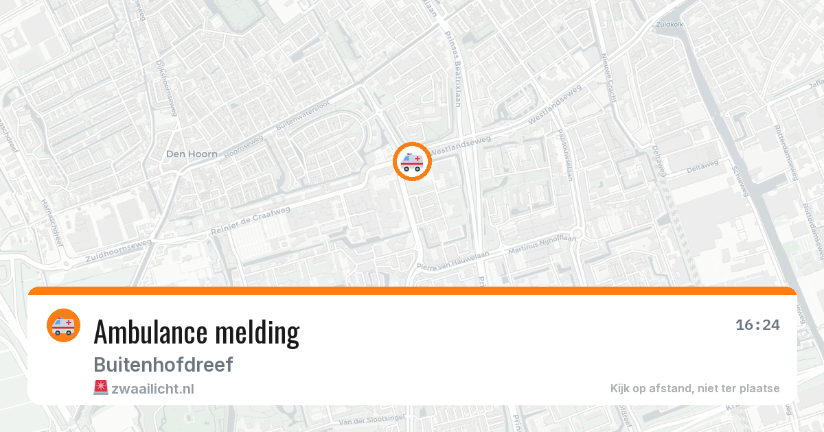 Ambulance melding — 19 jun 2026