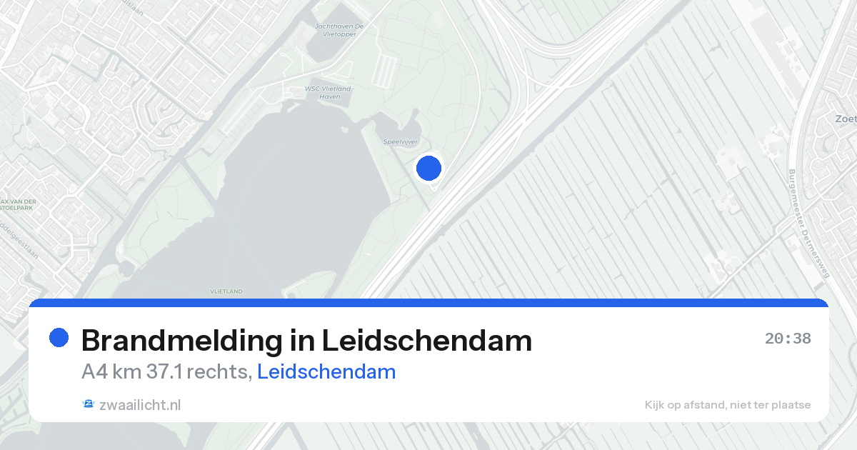 Brandmelding in Leidschendam — 16 aug 2026