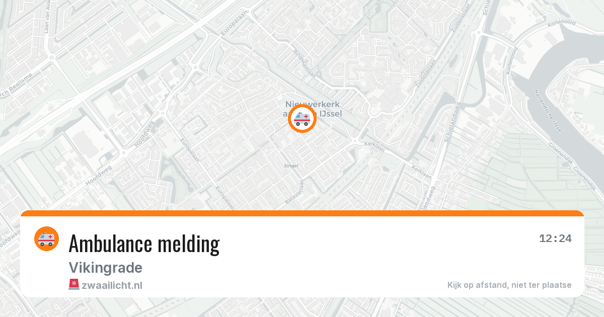 Ambulance melding — 23 jul 2026