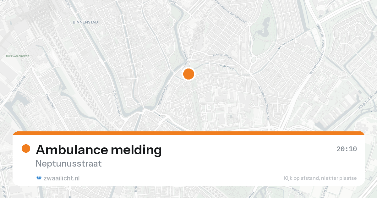 Ambulance melding — 30 jan 2026