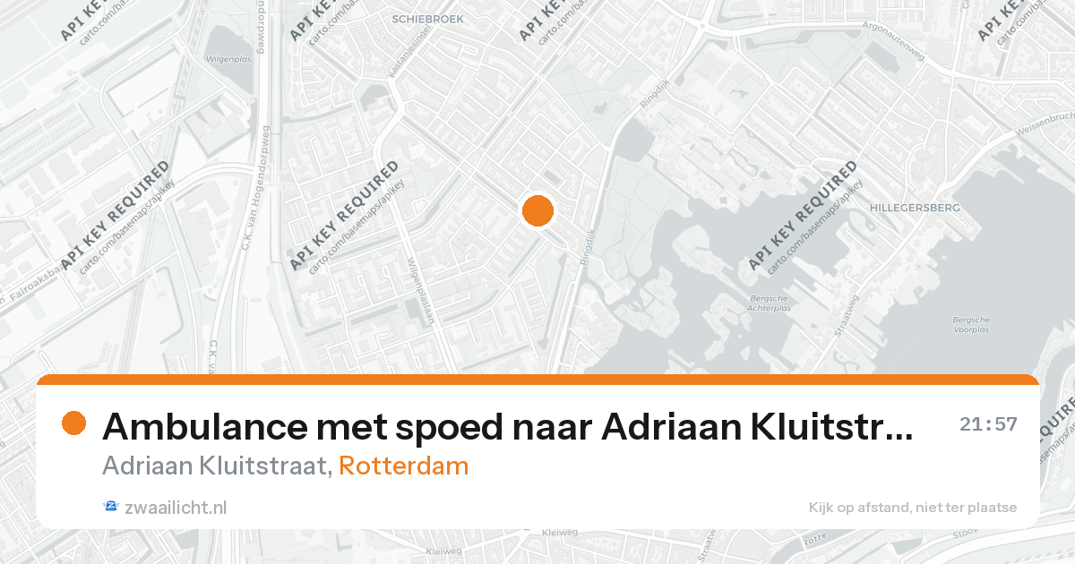 Ambulance met spoed naar Adriaan Kluitstraat in Rotterdam — 31 jan 2026