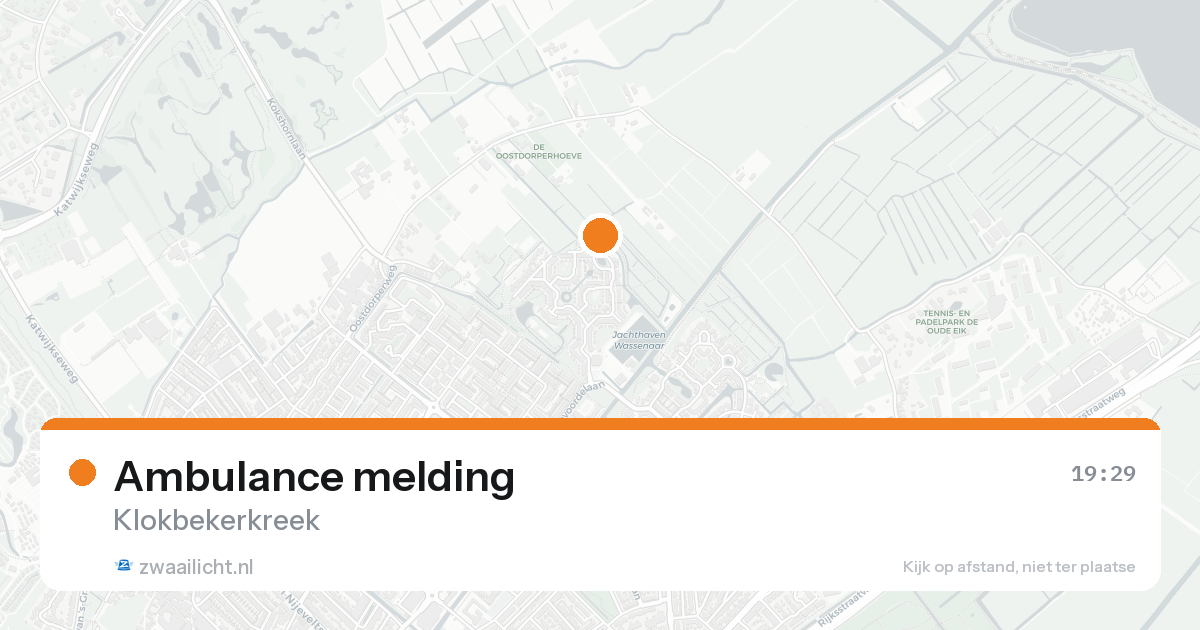 Ambulance melding — 30 jan 2026