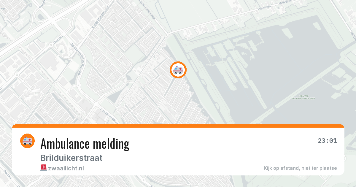 Ambulance melding — 17 jun 2026