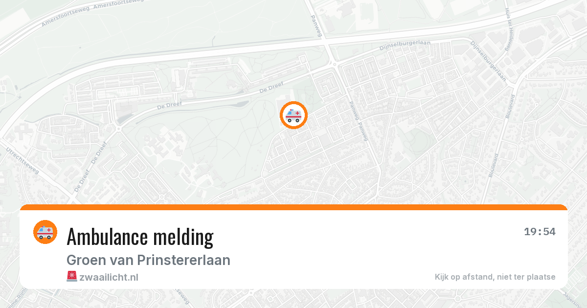 Ambulance melding — 4 jun 2026