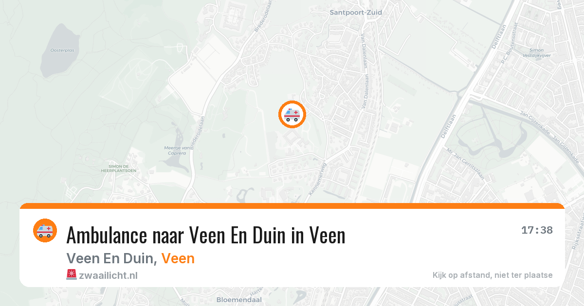 Ambulance naar Veen En Duin in Veen — 24 mei 2026