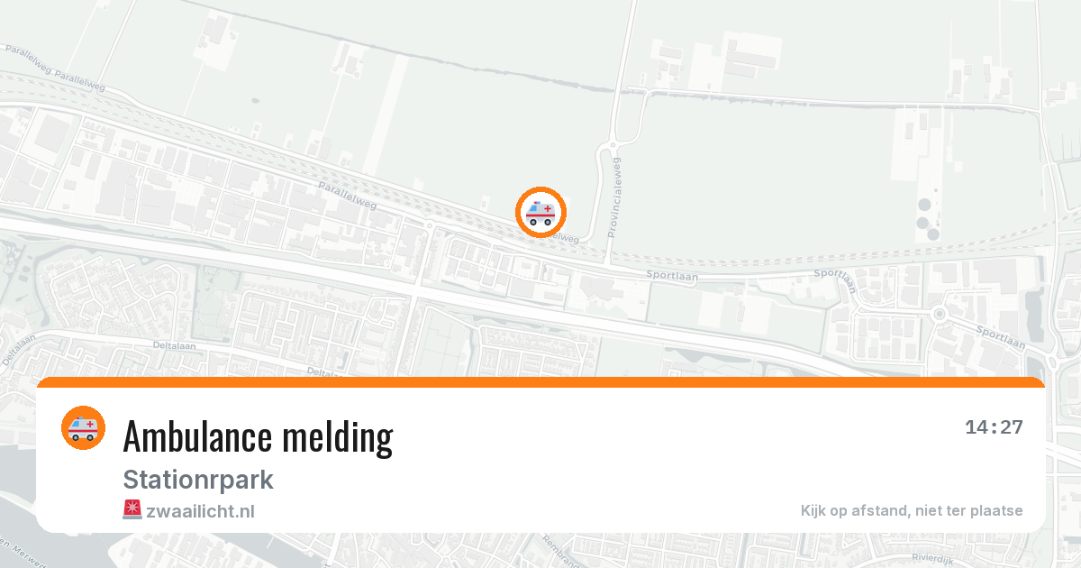 Ambulance melding — 22 jun 2026