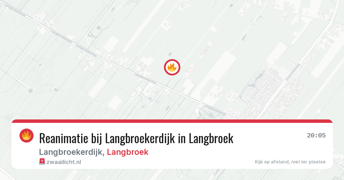 Reanimatie bij Langbroekerdijk in Langbroek — 11 feb 2026