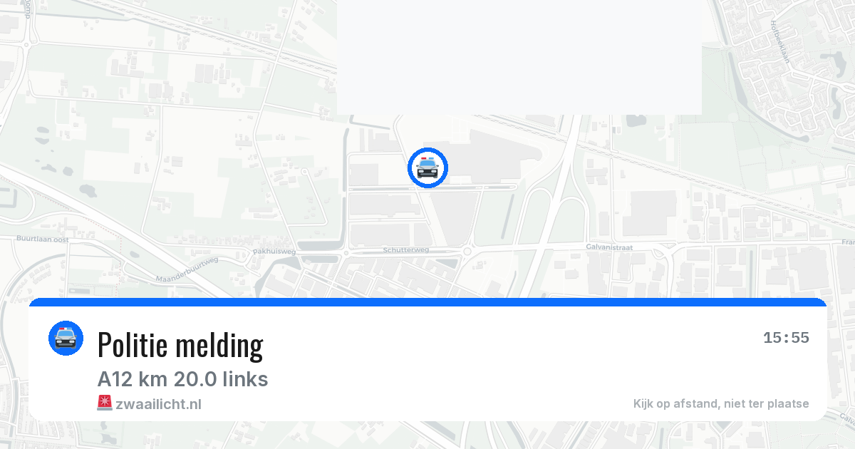 Politie melding — 30 mrt 2026