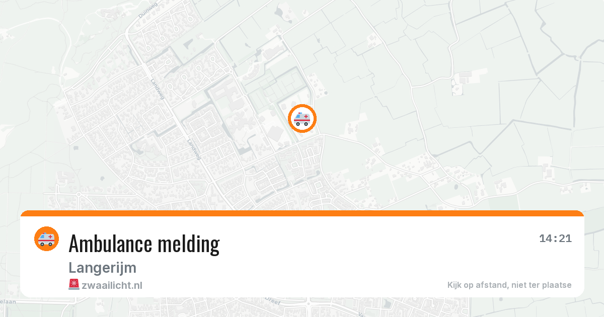 Ambulance melding — 12 jun 2026