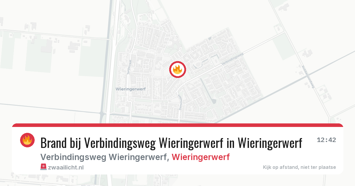 Brand bij Verbindingsweg Wieringerwerf in Wieringerwerf — 2 mei 2026