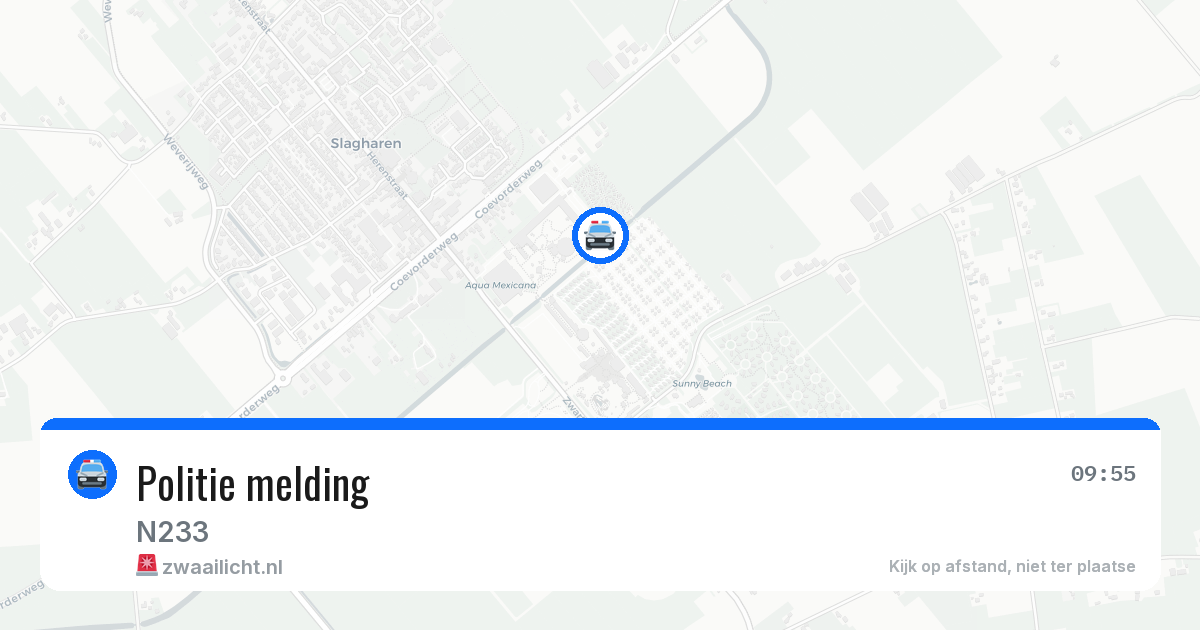 Politie melding — 4 jul 2026