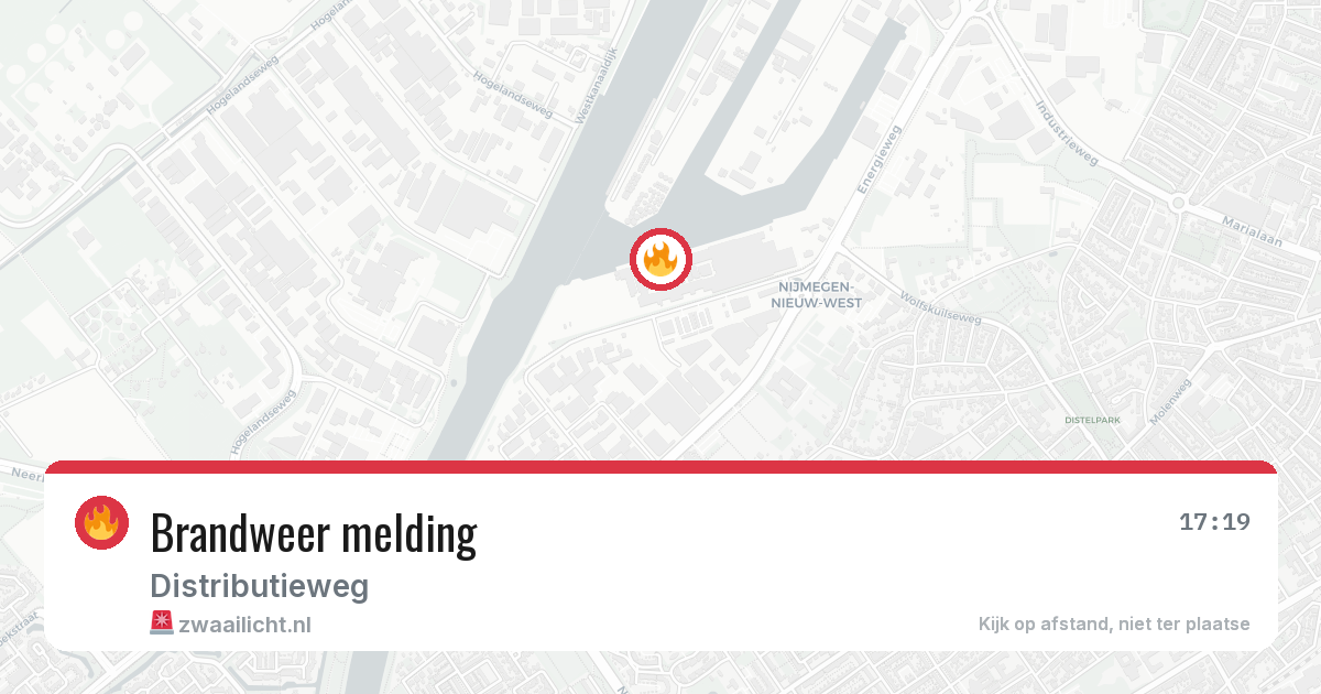Brandweer melding — 5 mei 2026