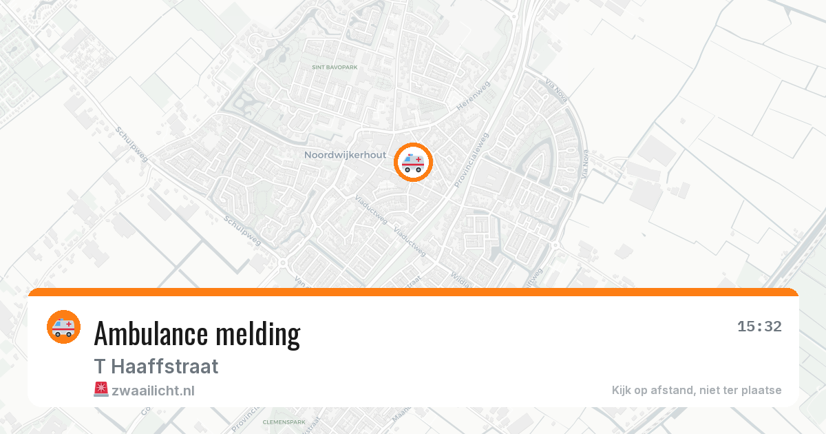 Ambulance melding — 18 jun 2026