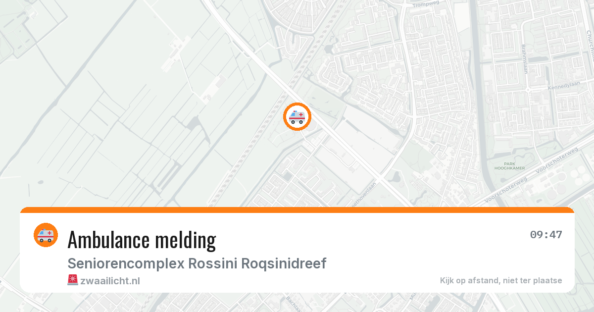 Ambulance melding — 6 feb 2026