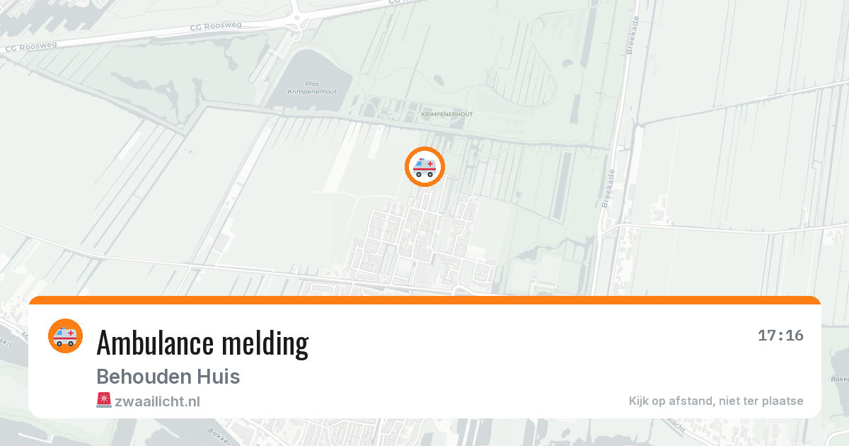 Ambulance melding — 28 jul 2026