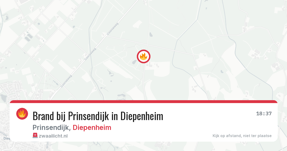 Brand bij Prinsendijk in Diepenheim — 4 jul 2026