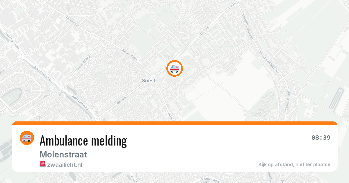 Ambulance melding — 5 jun 2026