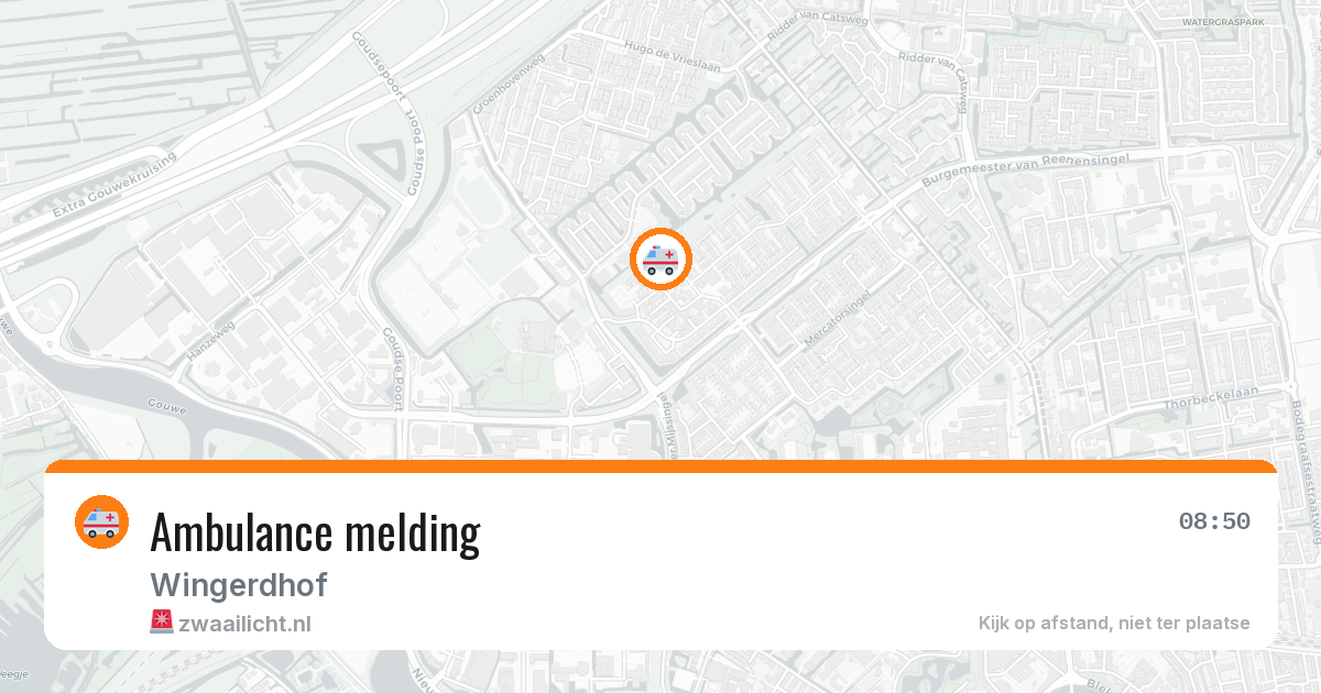 Ambulance melding — 27 jun 2026