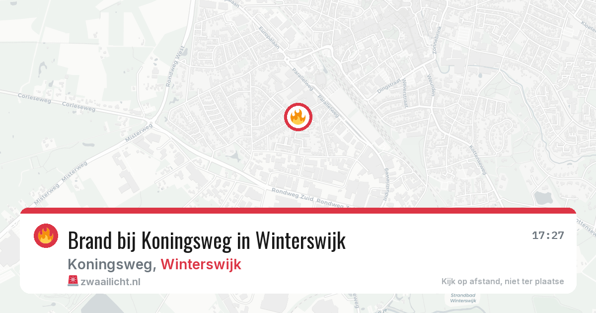 Brand bij Koningsweg in Winterswijk — 22 mei 2026