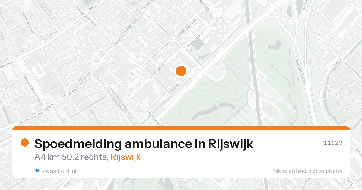 Spoedmelding ambulance in Rijswijk — 22 aug 2026