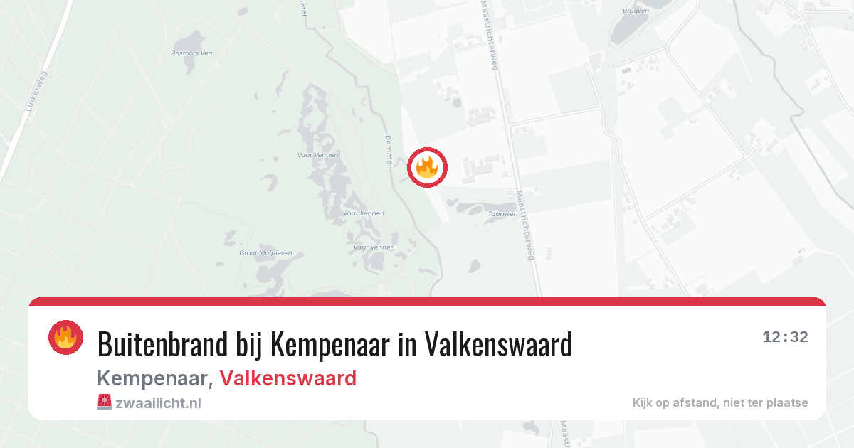 Buitenbrand bij Kempenaar in Valkenswaard — 28 jul 2026