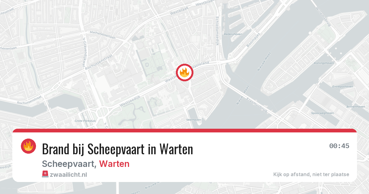 Brand bij Scheepvaart in Warten — 7 aug 2026