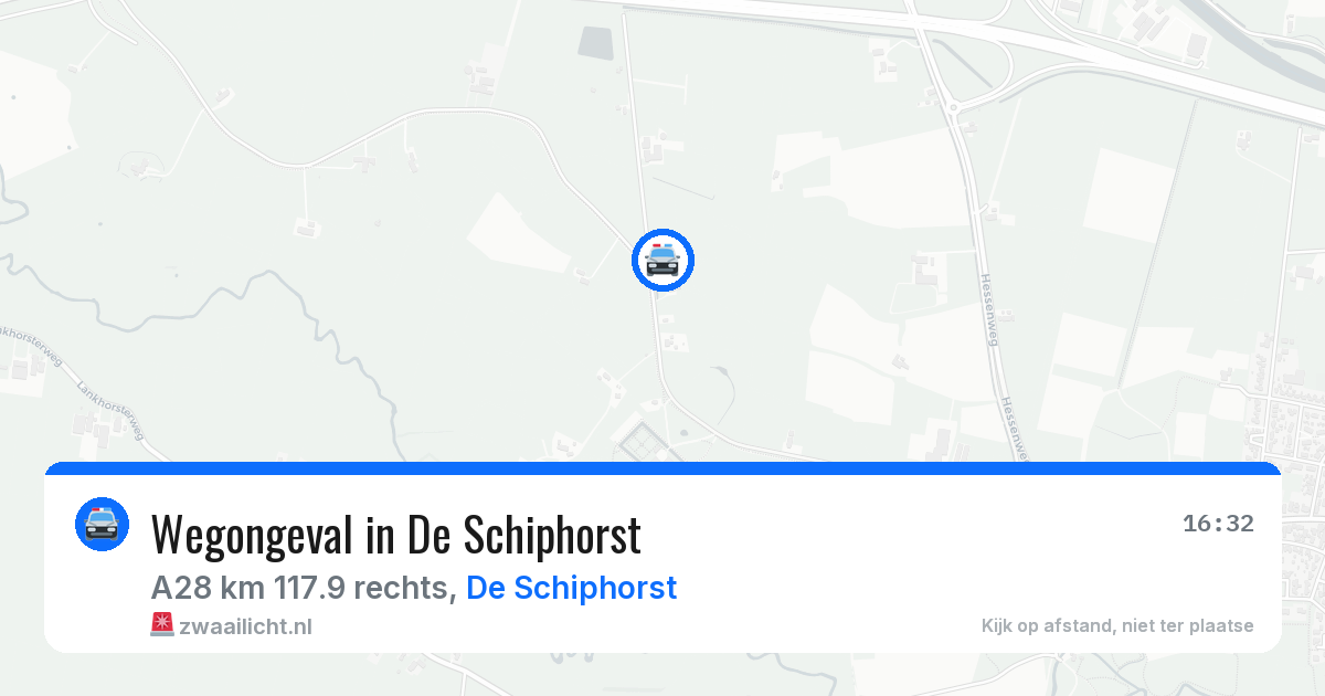 Wegongeval in De Schiphorst — 24 apr 2026