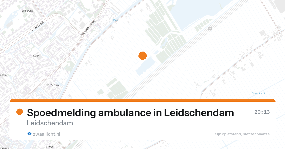 Spoedmelding ambulance in Leidschendam — 26 aug 2026