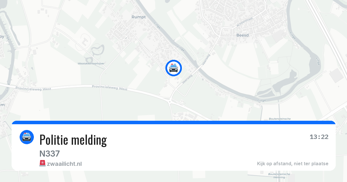 Politie melding — 4 jun 2026