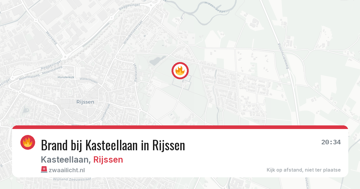 Brand bij Kasteellaan in Rijssen — 1 jun 2026
