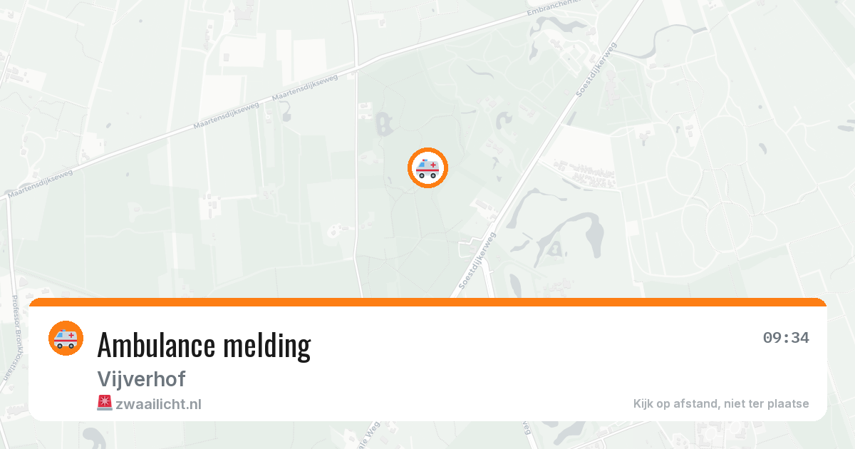 Ambulance melding — 9 feb 2026