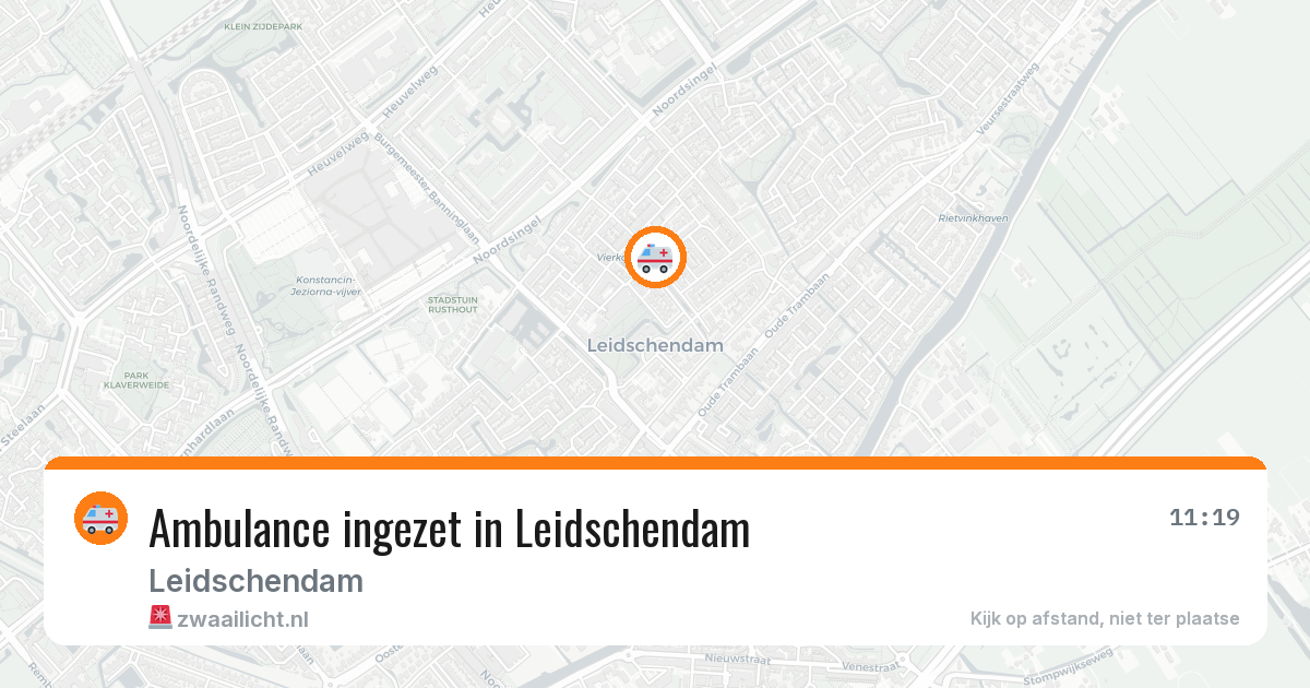 Ambulance ingezet in Leidschendam — 23 jun 2026
